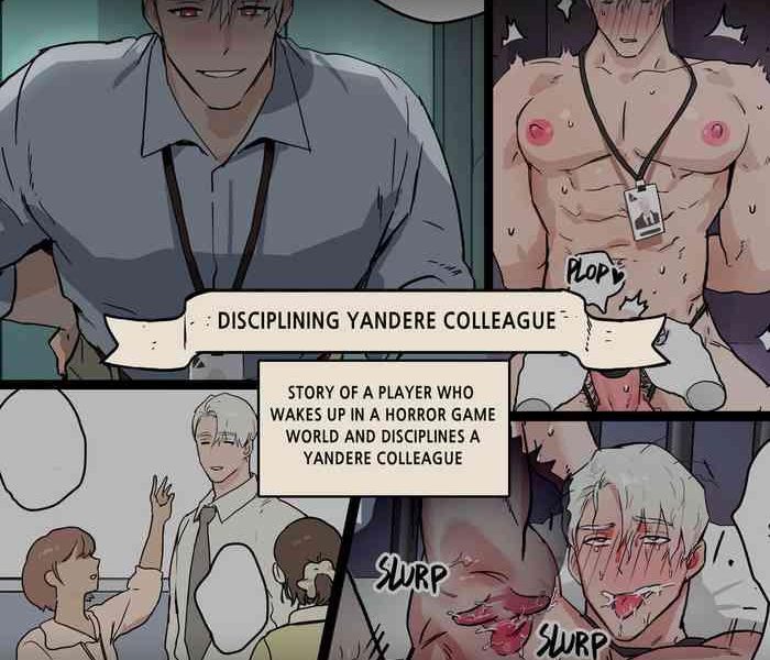 disciplining yandere colleague cover